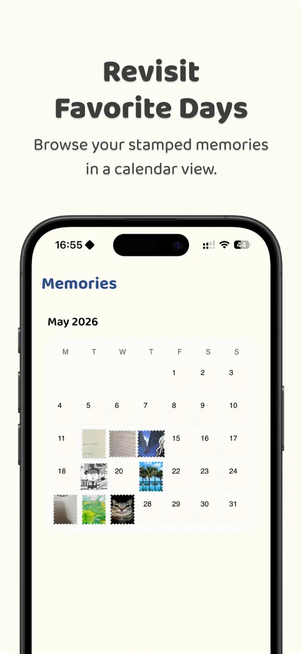 Stampify App Store screenshot showing customization options