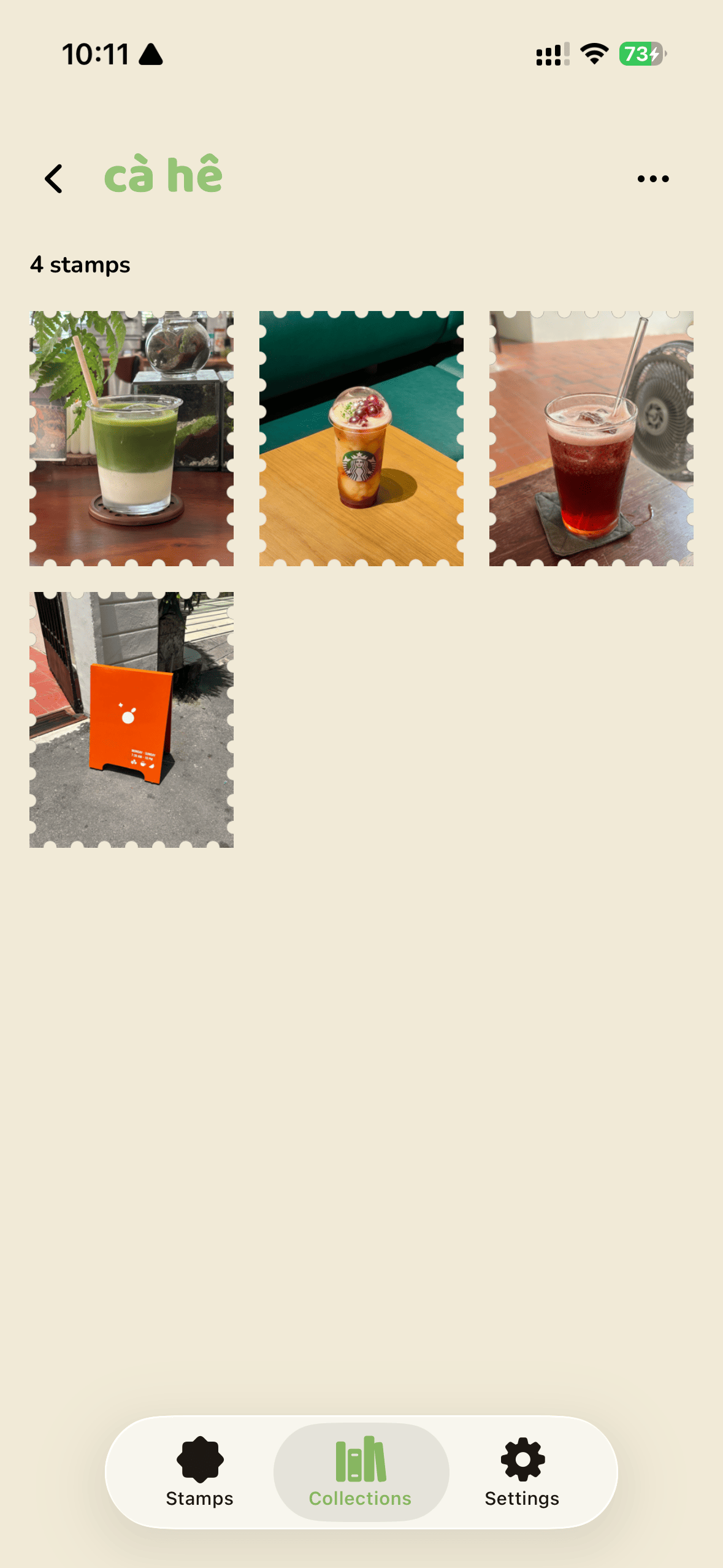 Stampify App Screen 2